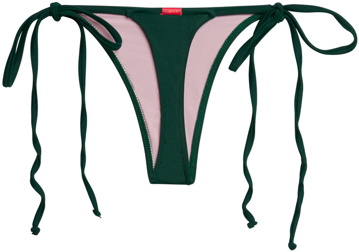 Hunter Green G-String Thong Bottom image