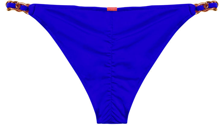 Royal Blue Classic Bikini On a Chain Bottom image