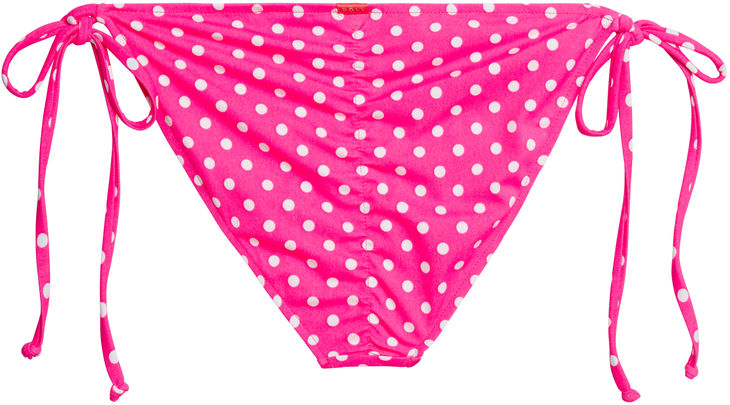 Pink Polka Dot Full Coverage Scrunch Bottom image