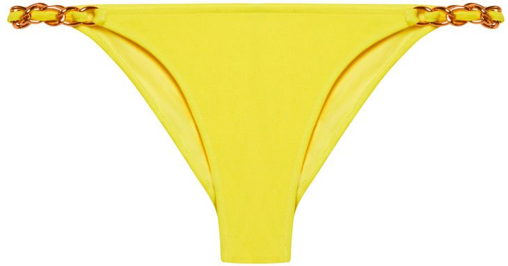 Yellow Classic Bikini On a Chain Bottom image