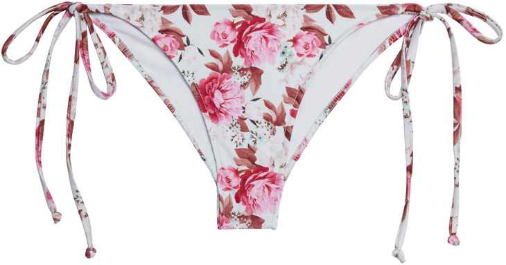 Ivory Pink Floral Classic Scrunch Bottom image