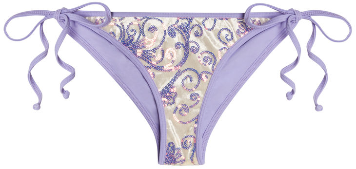 Ivory Jasmine Sequin Classic Scrunch Bottom image