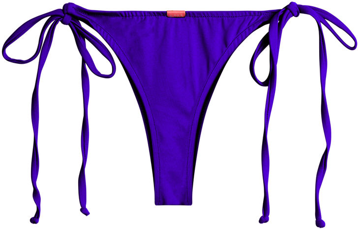 Royal Blue Brazilian Thong Bottom image