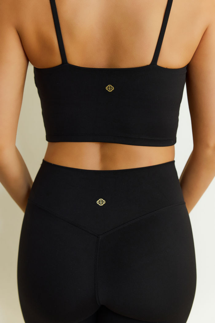 Black Soft Sculpt Essential Tank Bra image