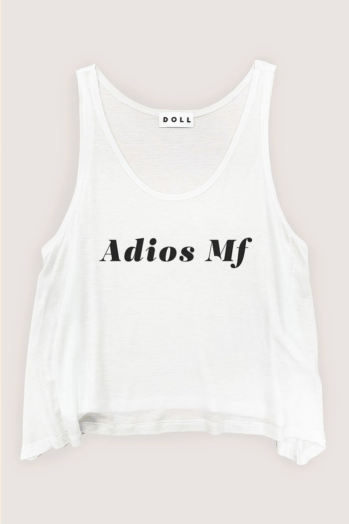 Adios MF Crop Tank image