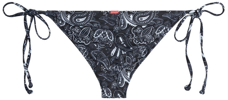 Black Bandana Classic Scrunch Bottom image