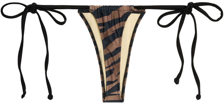 Bronze Tiger G-String Thong Ruched image