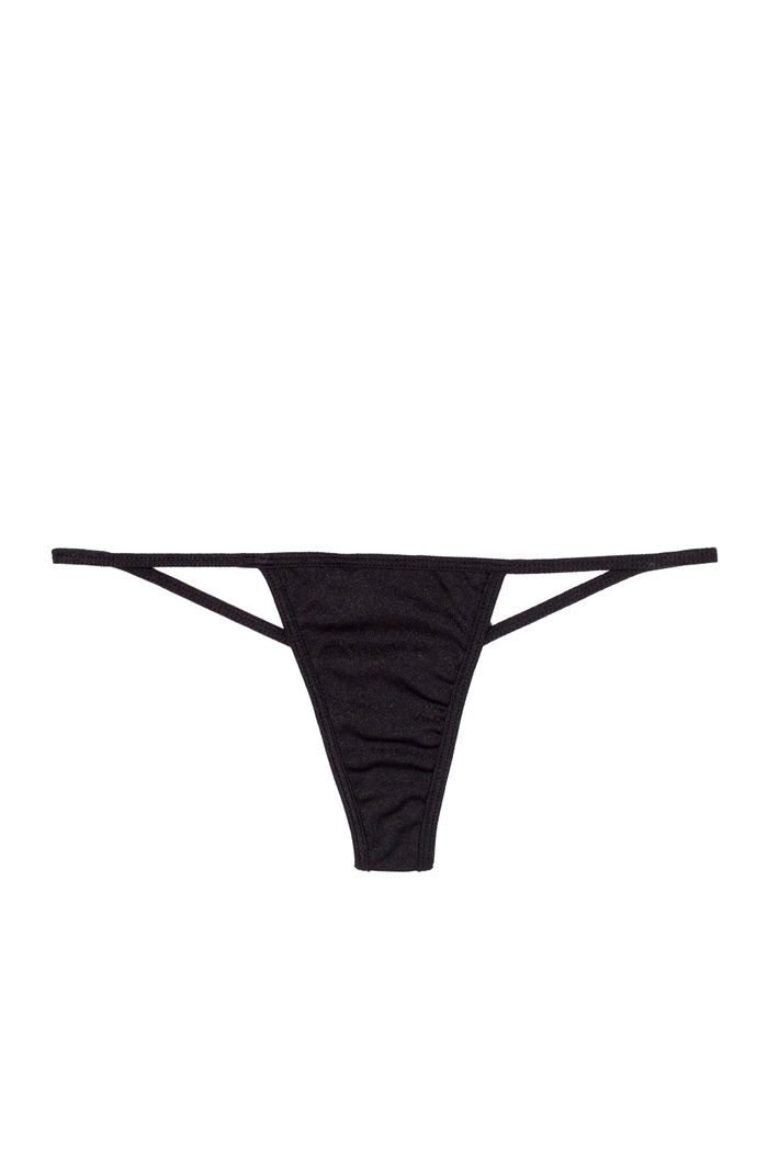 Y-Back Shine Strap Brazilian Panty