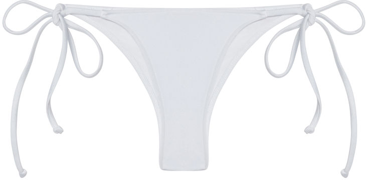 White Micro Scrunch Bottoms image