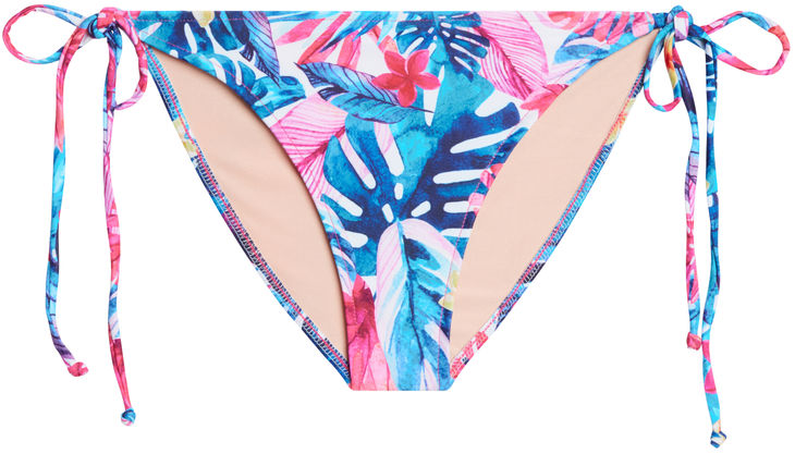 Pink Tropical Indigo Full Coverage Scrunch Bottom image