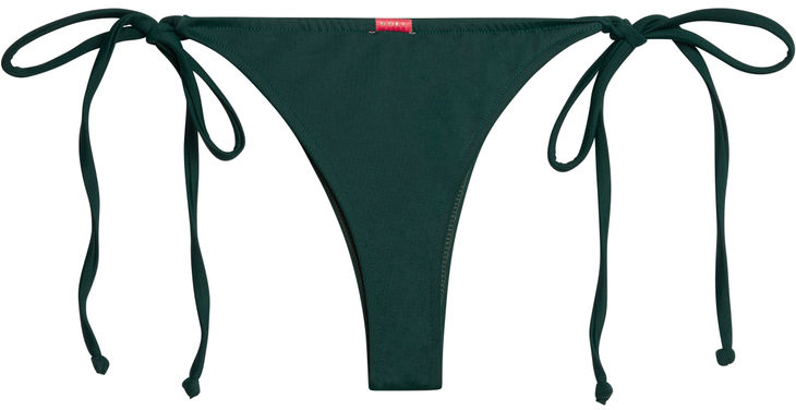 Hunter Green Brazilian Thong Bottom image