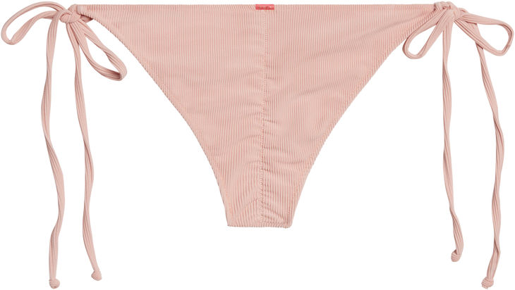 Blush Ribbed Classic Scrunch Bottom image