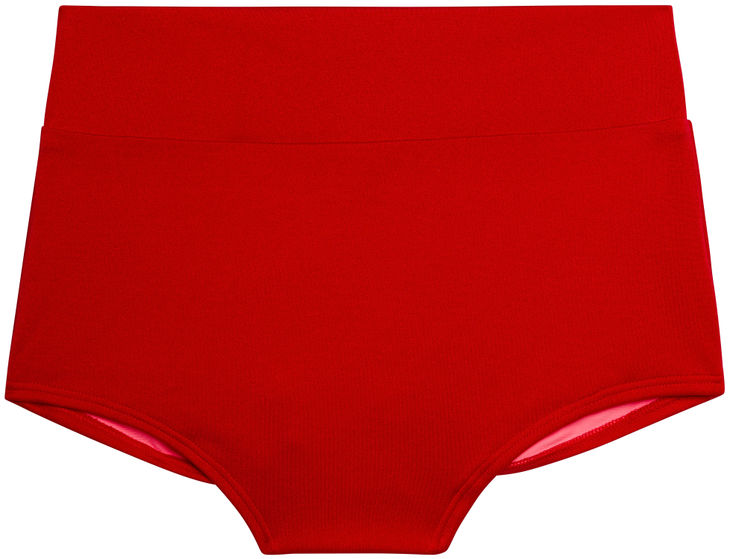 Waikiki Red High Waist Scrunch Original Bottoms image