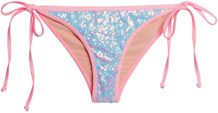 Cotton Candy Sequin Classic Scrunch Bottom image