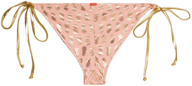 Blush & Gold Pineapple Classic Scrunch Bottom image