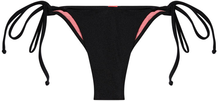 Black Micro Scrunch Bottoms image