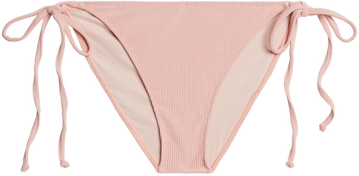 Blush Ribbed Full Coverage Scrunch Bottom image