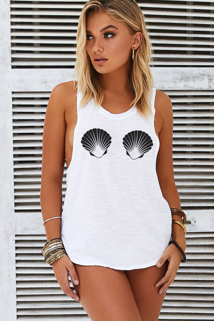 Mermaid Seashell Tank image