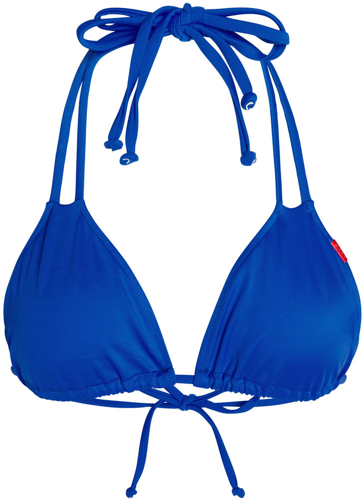 Royal Blue Double Strap Bikini Top image