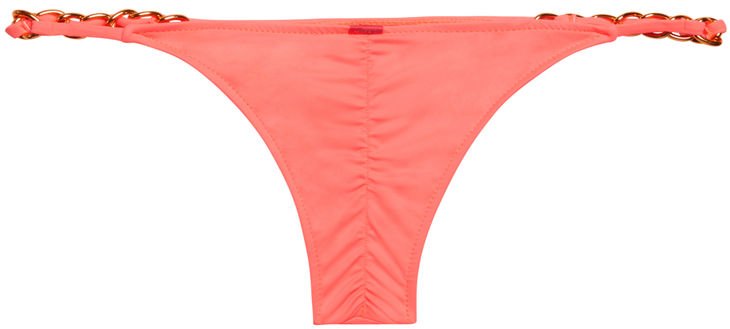 Salmon Micro Bikini On a Chain Bottom image