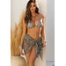 Moonlight Swirl Sheer Chiffon Sarong Cover Up thumbnail