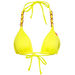 Yellow Triangle Bikini On a Chain Top thumbnail