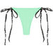 Mint & Black Polka Dot G-String Thong Bottom thumbnail