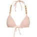 Blush Triangle Bikini On a Chain Top  thumbnail