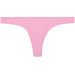 Baby Pink Banded Brazilian Thong Bottom thumbnail