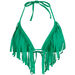 Emerald Fringe Triangle Top thumbnail