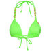 Neon Green Triangle Bikini On a Chain Top thumbnail