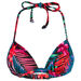 Black Tropical Push Up Bra thumbnail