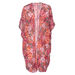 Orange Hibiscus Harmony Kimono Cover Up thumbnail