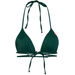 Hunter Green Center Loop Wrap Around Bikini Top thumbnail