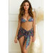 Monet Garden Sheer Chiffon Sarong Cover Up thumbnail
