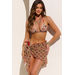 Kismet Kiss Sheer Chiffon Sarong Cover Up thumbnail