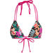 Tropical Fuchsia Double Strap Triangle Top thumbnail