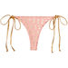 Blush & Gold Pineapple Brazilian Thong Bottom thumbnail