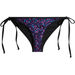 Black & Sapphire Sequin Classic Scrunch Bottoms thumbnail