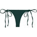 Hunter Green Brazilian Thong Bottom thumbnail