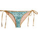 Gold & Aqua Sequin Classic Scrunch Bottom thumbnail