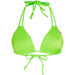 Neon Green Double Strap Bikini Top thumbnail