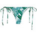 Tropical Palm Print Micro Scrunch Bottoms thumbnail