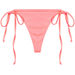 Neon Coral G-String Thong Ruched thumbnail
