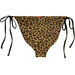 Leopard & Black Full Coverage Scrunch Bottom thumbnail