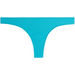 Sexy Aqua Banded Brazilian Thong Bikini Bottoms thumbnail