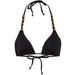 Black Triangle Bikini On a Chain Top thumbnail