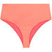 Salmon High Waist Bikini Bottom thumbnail