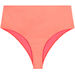 Salmon High Waist Bikini Bottom thumbnail