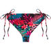 Black Tropical Full Coverage Mid-Rise Scrunch Bottom thumbnail